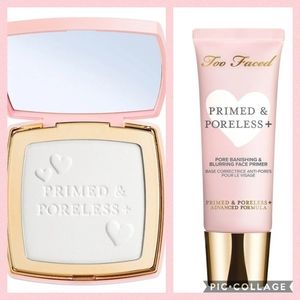 Too Faced Primed & Poreless 2 piece bundle BNIB
